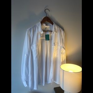 H&M white blouse